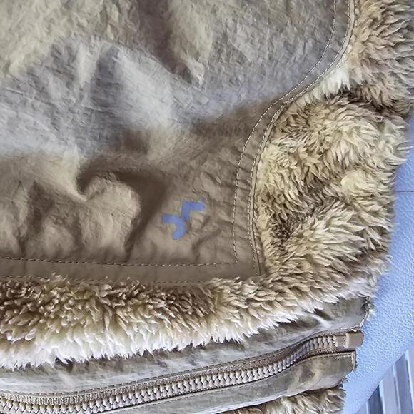 Women's Printed High Pile Fleece Jacket | JoyLab | X Small - Picture 3 of 12